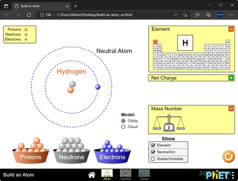 science games|Build an Atom .